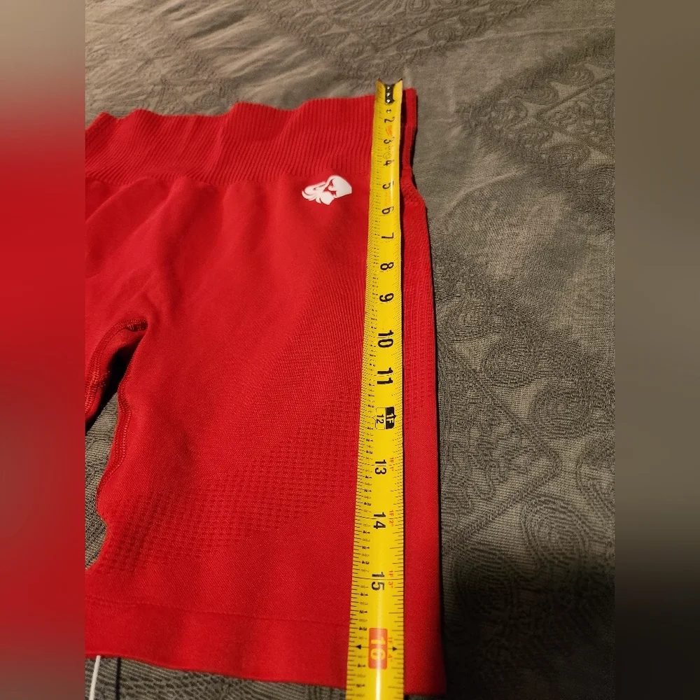 Red Power Seamless Bike Shorts WOMENS BEST - Picture 7 of 10